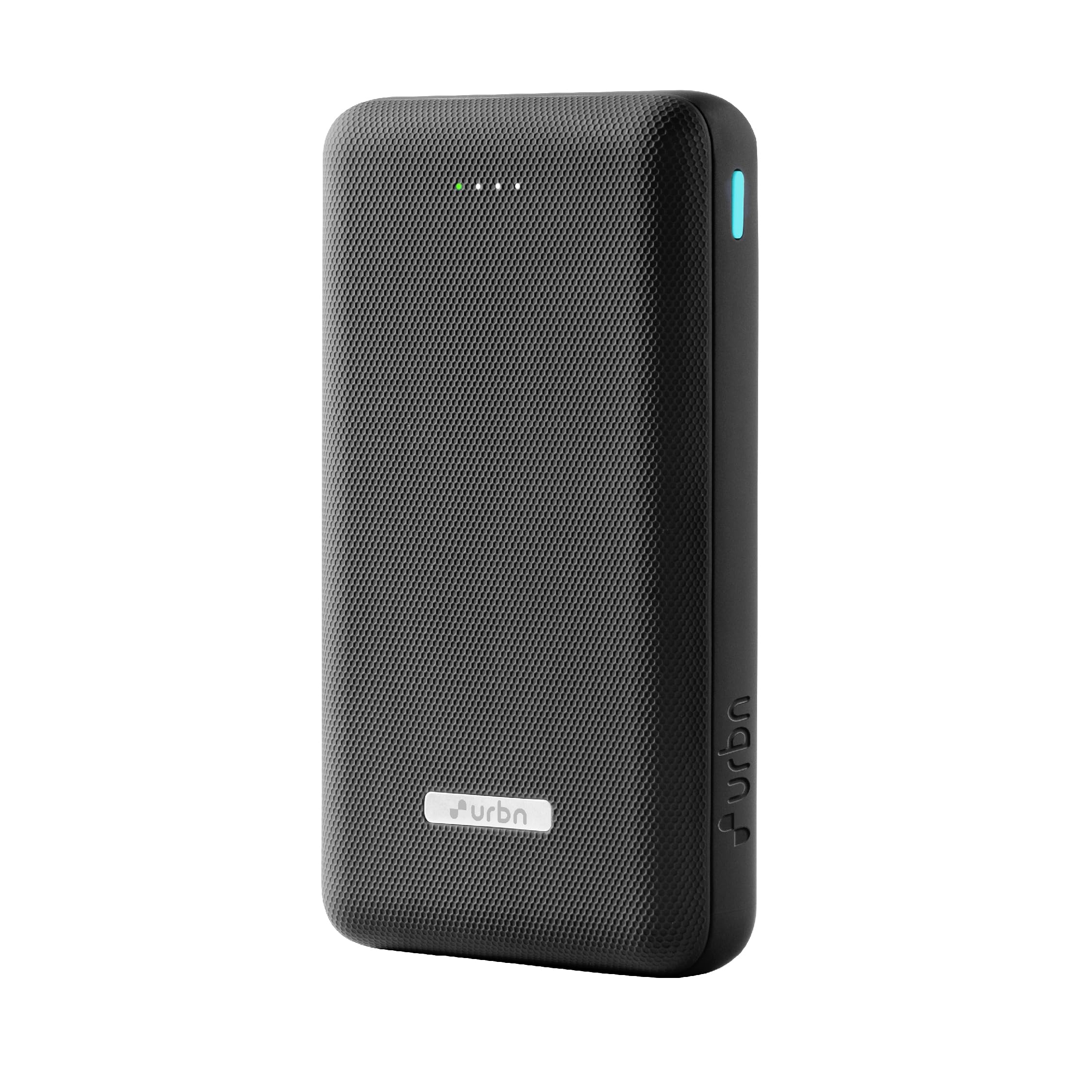 URBN 20000mAh 35W Turbo Fast Charging Power Bank | Dual Output | PD + QC Compatible | Two-Way Fast Charge | Pass-Through Charging | for MacBook Air, iPhone, Samsung, Android & More (Black)